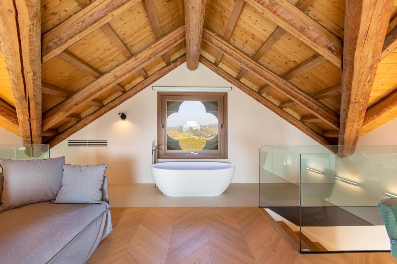 Villaggio Narrante - Cascina Galarej แซร์ราลุงกา ดัลบา ภายนอก รูปภาพ